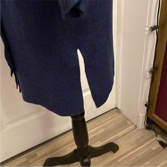 KOBI HALPERIN Elegant Blue Women's belted cardigan, XS-S - Picture 7 of 10